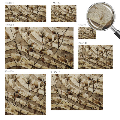 Fototapet barnrum Klassisk flora