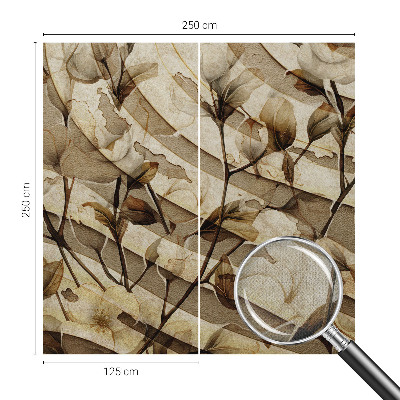 Fototapet barnrum Klassisk flora