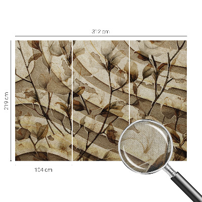 Fototapet barnrum Klassisk flora