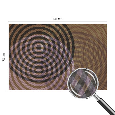 Fototapet barn Hypnotiserande cirklar