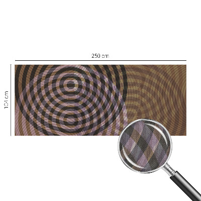 Fototapet barn Hypnotiserande cirklar