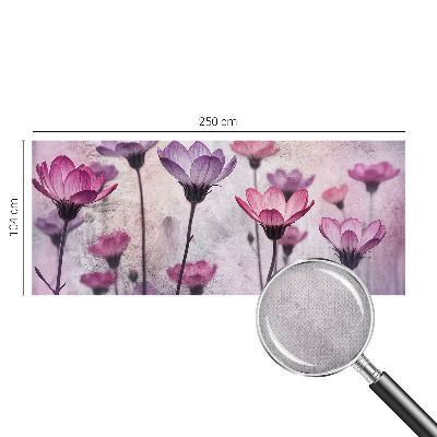 Fototapet för barn Pastellblommor