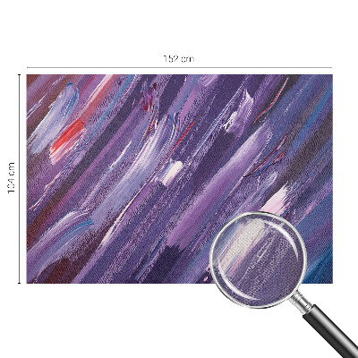 3D fototapet med färgglada penseldrag