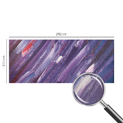 3D fototapet Färgglada penseldrag