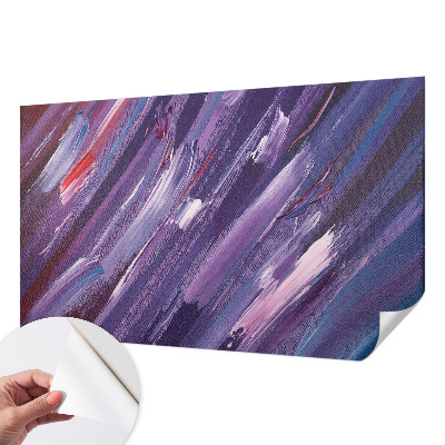 3D fototapet Färgglada penseldrag