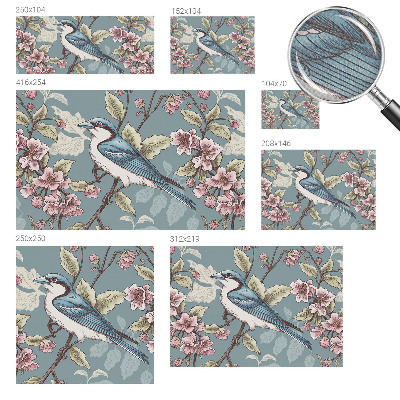 Fototapet barnrum Vårharmoni