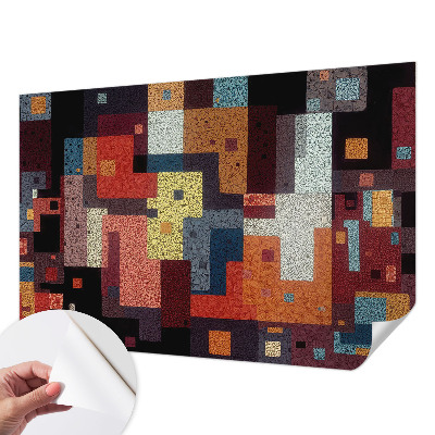 Fototapet barn Färgglada former