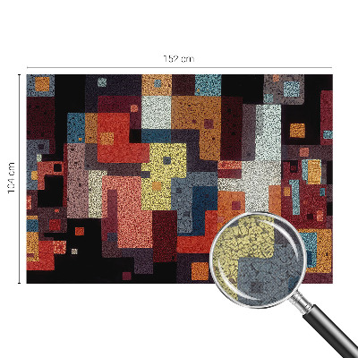 Fototapet barn Färgglada former