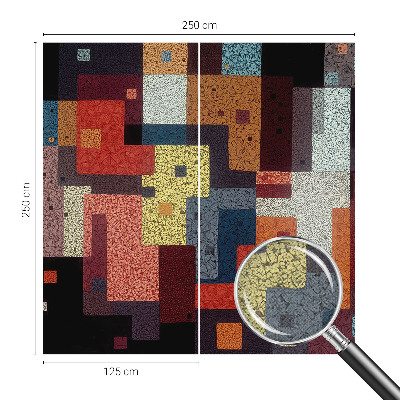 Fototapet barn Färgglada former