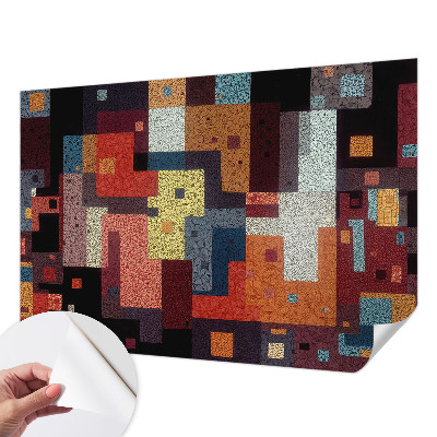 Fototapet barn Färgglada former