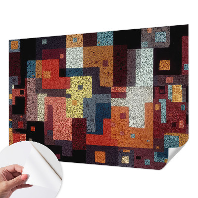 Fototapet barn Färgglada former