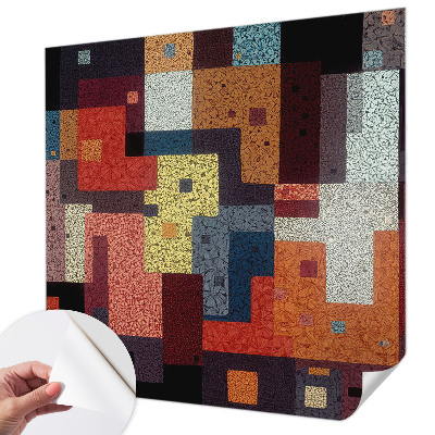 Fototapet barn Färgglada former