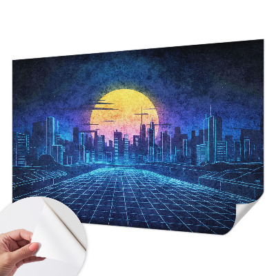 Fototapet för barn Futuristiskt landskap