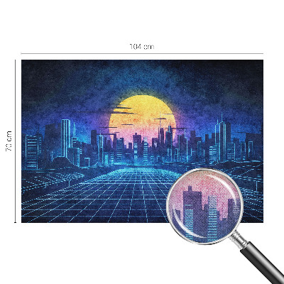 Fototapet för barn Futuristiskt landskap