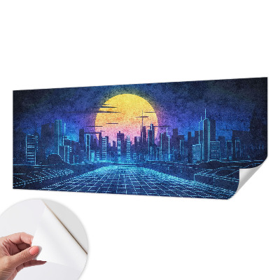 Fototapet för barn Futuristiskt landskap