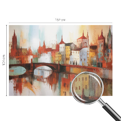 Fototapet barnrum Stadslandskap