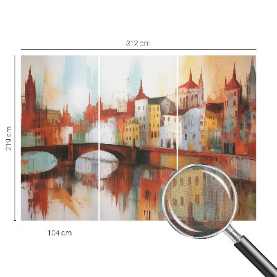 Fototapet barnrum Stadslandskap