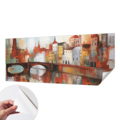 Fototapet barnrum Stadslandskap