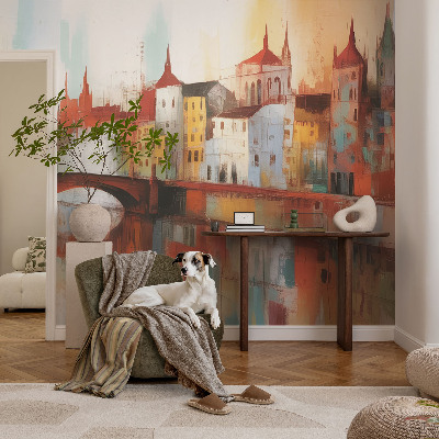 Fototapet barnrum Stadslandskap