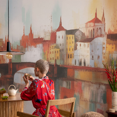 Fototapet barnrum Stadslandskap
