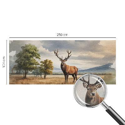 Självhäftande fotovägg Majestätisk hjort