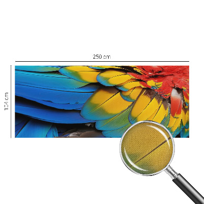 Peel and stick fototapet Regnbågsfjädrar