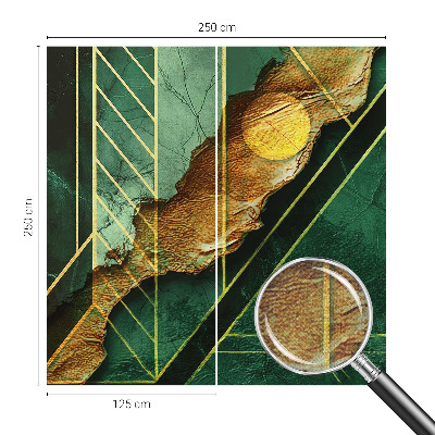 3D fototapet Geometrisk spänning