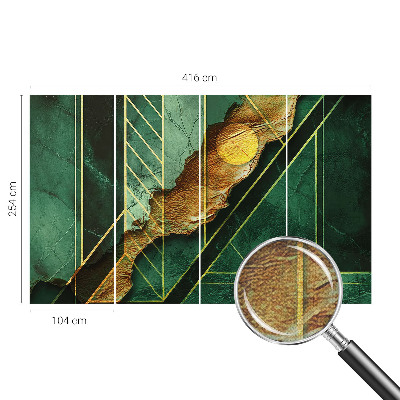 3D fototapet Geometrisk spänning