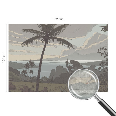 Fototapet för barn Exotiskt landskap