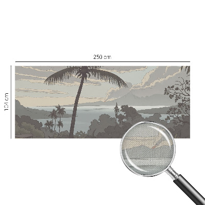 Fototapet för barn Exotiskt landskap