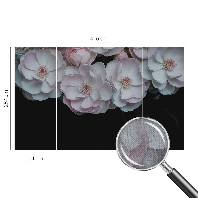 Självhäftande fototapet En delikat bukett