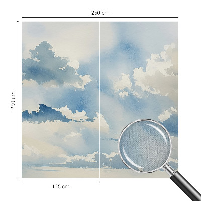 Fototapet barn Himmelska moln