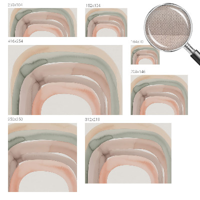 Fototapet barnrum Regnbågsbågar