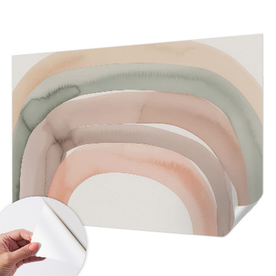 Fototapet barnrum Regnbågsbågar