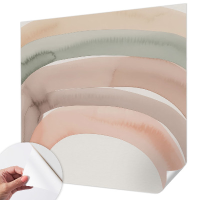 Fototapet barnrum Regnbågsbågar