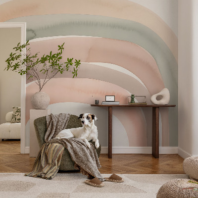 Fototapet barnrum Regnbågsbågar