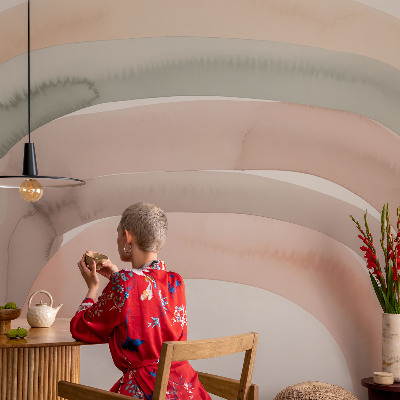 Fototapet barnrum Regnbågsbågar