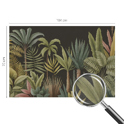 Självhäftande fototapet Tropisk djungel