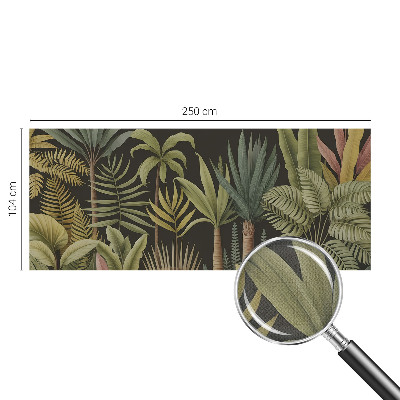 Självhäftande fototapet Tropisk djungel