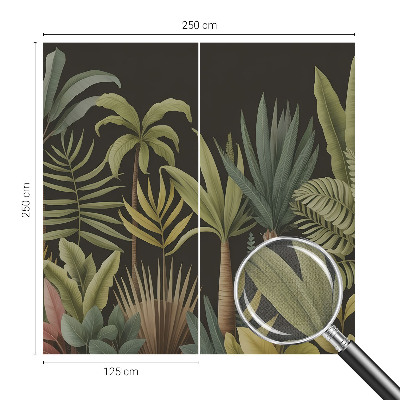 Självhäftande fototapet Tropisk djungel