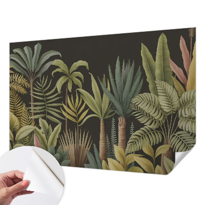 Självhäftande fototapet Tropisk djungel