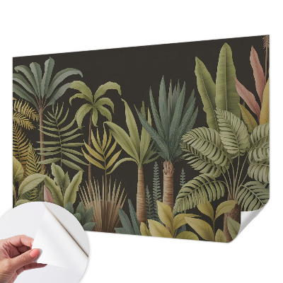 Självhäftande fototapet Tropisk djungel