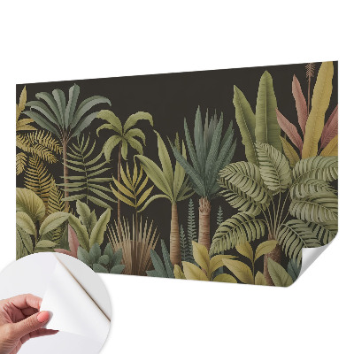 Självhäftande fototapet Tropisk djungel