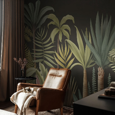 Självhäftande fototapet Tropisk djungel