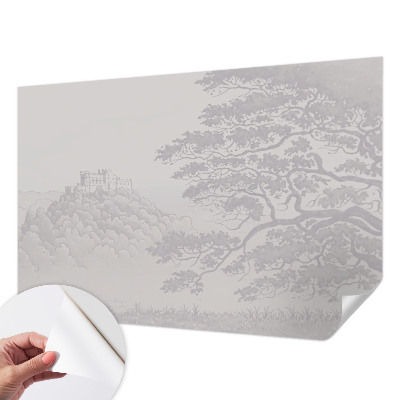 Peel and stick fototapet Slottlandskap