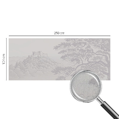 Peel and stick fototapet Slottlandskap