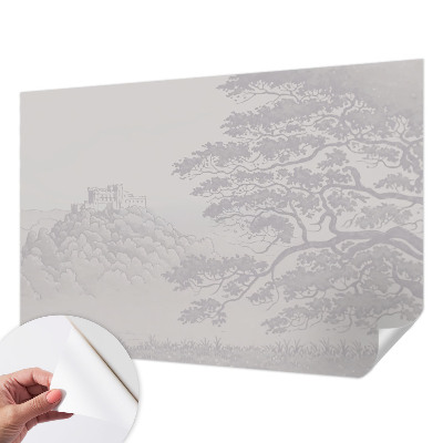 Peel and stick fototapet Slottlandskap