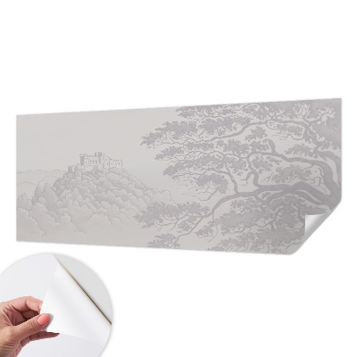 Peel and stick fototapet Slottlandskap