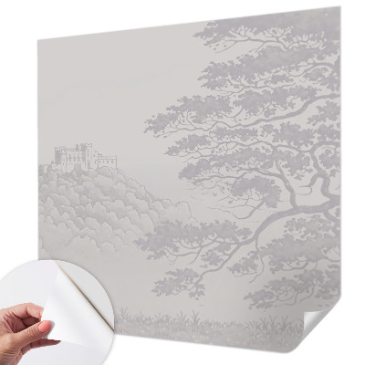 Peel and stick fototapet Slottlandskap