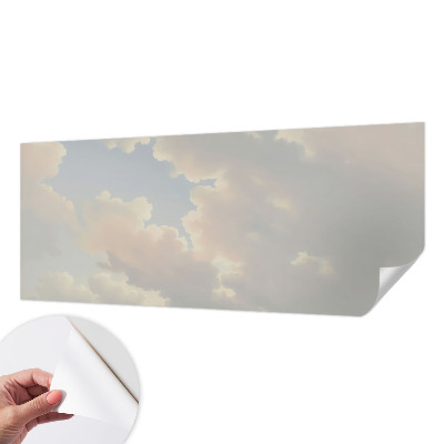 Fototapet barnrum med en pastellfärgad himmel